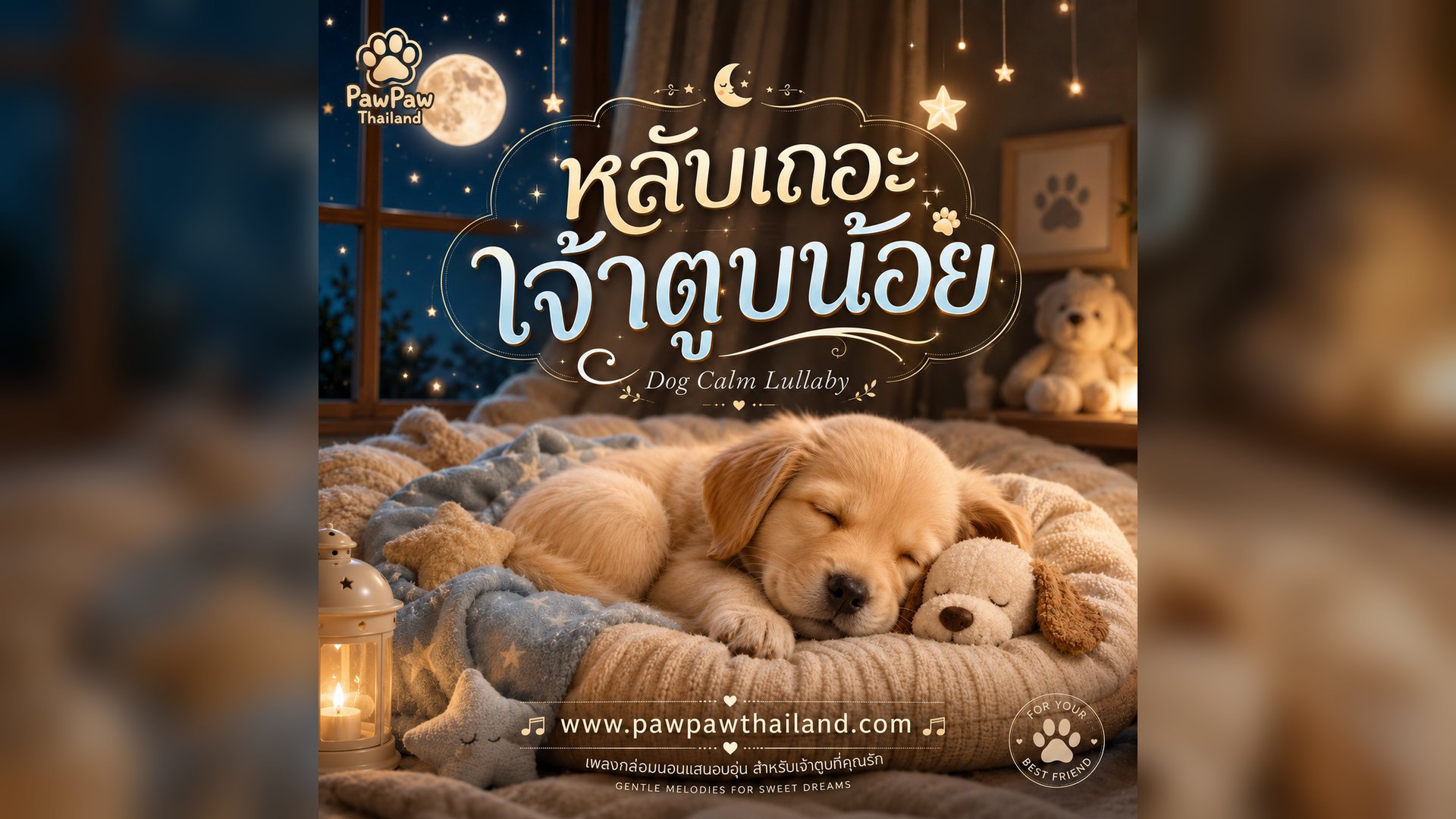หลับเถอะเจ้าตูบน้อย - Dog Calm Lullaby